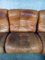 Mid-Century Modern Italian Leather Sectional Sofa by Ipe, Italy, 1970s, Set of 5 10