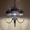 Mid-Century Eyeball Silver Pendant Lamp, Italy, 1970s 4