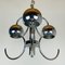 Mid-Century Eyeball Silver Pendant Lamp, Italy, 1970s 1