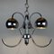 Mid-Century Eyeball Silver Pendant Lamp, Italy, 1970s, Image 6