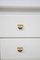 Dresser in White Lacquered Wood by Pierre Cardin With Original Signature 6