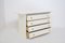 Dresser in White Lacquered Wood by Pierre Cardin With Original Signature 3