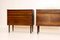 Vintage Danish Veneered Rosewood Cabinets, 1960s, Set of 3, Image 2