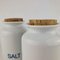 Danish Porcelain Canister Jar by Ole Palsby for Xform, 1960s, Set of 2 3