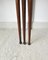 Scandinavian Modern Rosewood Nesting Tables with Drumstick Legs, Set of 3 11