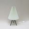 Minimalist Pleated Screen Plastic String Table Lamp, 1960s, Image 6