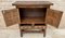 19th Catalan Spanish Baroque Carved Walnut Tuscan Two Drawers Chest of Drawers, Image 6