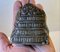 Scandinavian Viking Rune Stone Paperweight in Bronze, 1950s, Image 3