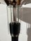 Art Deco Stehlampe aus Schwarzem Lack, Nickel & Glas, Frankreich, 1930er 7
