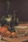 Bodegón con jarra y naranjas, siglo XX, óleo sobre lienzo, enmarcado, Imagen 5