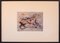 Pittura espressionista astratta, 1965, Acquarello su carta, con cornice, Immagine 1