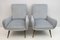 Modern Velvet Lady Armchairs by Marco Zanuso, 1950s, Set of 2, Image 1