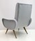 Modern Velvet Lady Armchairs by Marco Zanuso, 1950s, Set of 2, Image 6