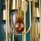Lámpara de araña vintage de cristal de Murano de Paolo Venini, años 60, Imagen 8