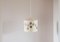 Conical White and Silver Pendant Light 1