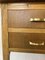 Large Modernist Oak Double-Sided Desk, 1950s, Image 18