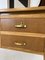 Large Modernist Oak Double-Sided Desk, 1950s 30