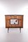 Vintage French Bar in Oak by Jacques Adnet, 1960s 1