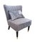 Gray Armchair with Cushion 3