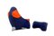 Hal Armchair & Footstool by Marc Sadler for Cassina, Set of 2, Image 10