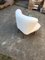 Hungarian White Club Chairs, 1950s, Set of 2 2