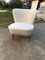 Hungarian White Club Chairs, 1950s, Set of 2 5