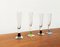 German Champagne Glasses by Regina Kaufmann for Glashagen Hütte, Set of 4 20