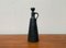 Vintage German Studio Pottery Brutalist Carafe Vase by Gerhard Liebenthron, 1980, Image 10