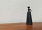 Vintage German Studio Pottery Brutalist Carafe Vase by Gerhard Liebenthron, 1980 8