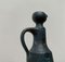 Vase Carafe Brutaliste Studio Pottery Vintage par Gerhard Liebenthron, Allemagne, 1980 20