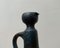 Vintage German Studio Pottery Brutalist Carafe Vase by Gerhard Liebenthron, 1980 13