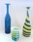 Glass Vases by Mdina, Set of 3 2