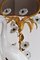 Mid-Century French Table Lamp with Porcelain Crane or Heron and Flowers, 1970s, Image 17