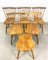 Windsor Style Chairs, 1910, Set of 6 3