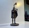 Sculpture en Bronze de Lur Jouant au Viking par Edward Aagaard, 1950s 1