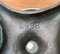 Portacandela vintage brutalista in bronzo di Harjes, Immagine 19