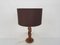 Scandinavian Modern Wooden Table Lamp, Denmark, 1960s 2