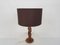 Scandinavian Modern Wooden Table Lamp, Denmark, 1960s, Image 2