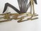 Mid-Century Brass Wall Sculpture with Birds, 1970s, Image 8