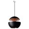 Extra Large Black and Copper Here Comes the Sun Pendant Lamp by Bertrand Balas 1