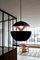 Extra Large Black and Copper Here Comes the Sun Pendant Lamp by Bertrand Balas, Image 2