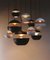 Extra Large Black and Copper Here Comes the Sun Pendant Lamp by Bertrand Balas 8