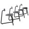 SPC Black Chairs by Atelier Thomas Serruys, Set of 4 1