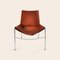 Cognac and Steel November Chair by Ox Denmarq 2