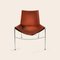 Cognac and Steel November Chair by Ox Denmarq, Image 2