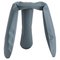 Blue Grey Aluminum Standard Plopp Stool by Zieta 1