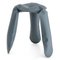 Blue Grey Aluminum Standard Plopp Stool by Zieta 4