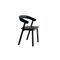 Silla de comedor Nude en negro de Made by Choice. Juego de 4, Imagen 2