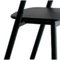 Silla de comedor Nude en negro de Made by Choice. Juego de 4, Imagen 4