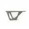 Grey Duo Concrete Top and Stainless Base G-Console by Zieta 2